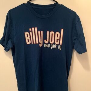Billy Joel New York Blue T-Shirt